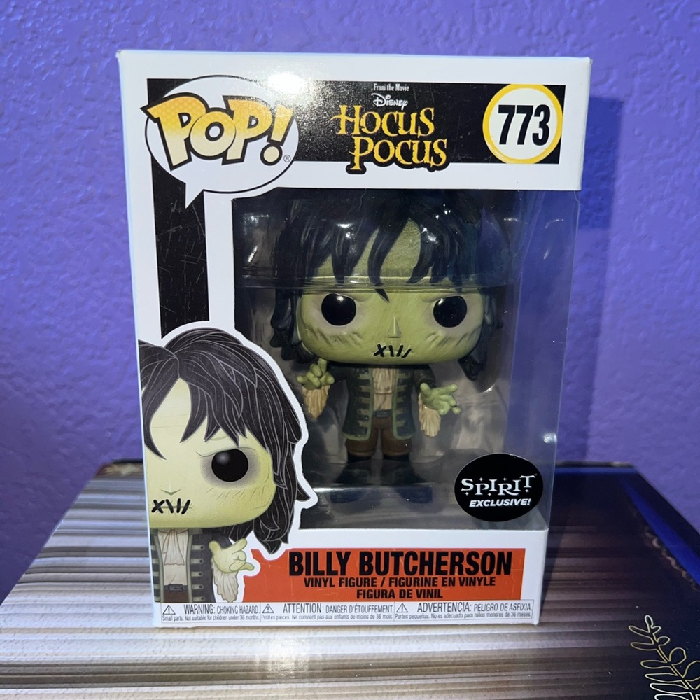 Funko Pop! Spirit Exclusive Billy Butcherson Figure - Green and Black